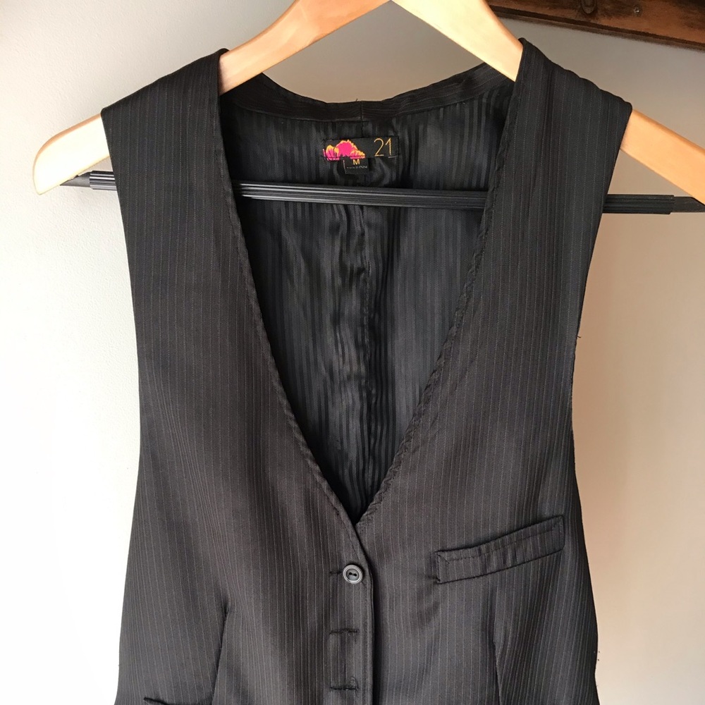 Pin stripe Vest